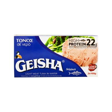 GEISHA ΤΟΝΟΣ ΣΕ ΝΕΡΟ 2x160gr