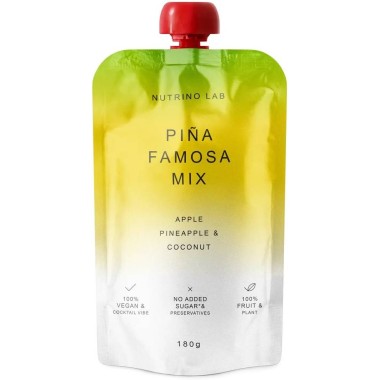 NUTRINO LAB ΠΟΥΡΕΣ ΦΡΟΥΤΩΝ PINA FAMOSA MIX 180gr (ΜΗΛΟ, ΑΝΑΝΑΣ, ΚΑΡΥΔΑ) NUTRINO LAB ΠΟΥΡΕΣ ΦΡΟΥΤΩΝ PINA FAMOSA MIX 180gr (ΜΗΛΟ, ΑΝΑΝΑΣ, ΚΑΡΥΔΑ)