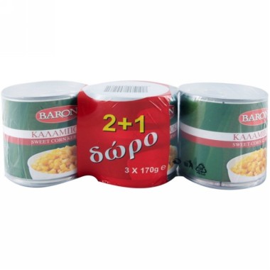 BARON ΚΑΛΑΜΠΟΚΙ 3Χ170gr