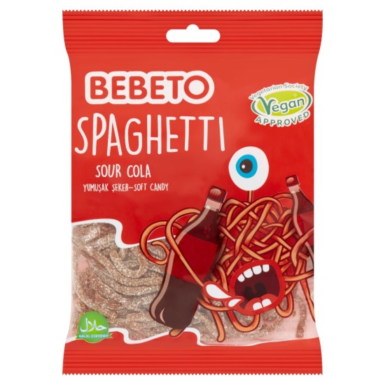 BEBETO ΖΑΧΑΡΩΤΑ 80GR SPAGHETTI COLA BEBETO ΖΑΧΑΡΩΤΑ 80GR SPAGHETTI COLA