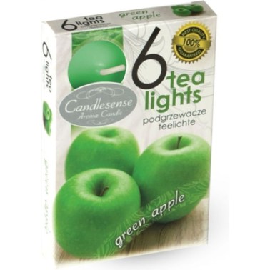 CANDLESENSE ΚΕΡΙΑ ΡΕΣΩ 6ΤΕΜ ΠΡΑΣΣΙΝΟ ΜΗΛΟ