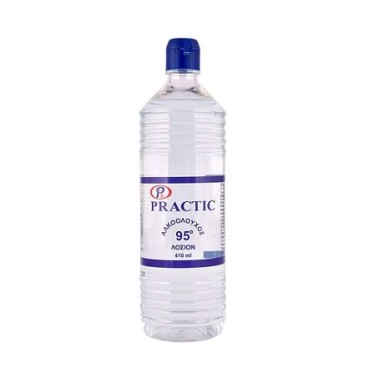 PRACTIC ΑΛΚΟΟΛΟΥΧΟ ΛΟΣΙΟΝ 410ml 95ο PRACTIC ΑΛΚΟΟΛΟΥΧΟ ΛΟΣΙΟΝ 410ml 95ο
