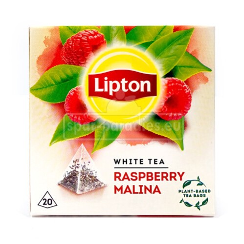 LIPTON  WHITE TEA ΒΑΤΟΜΟΥΡΟ 20 ΦΑΚΕΛΑΚΙΑ ΠΥΡΑΜΙΔΑ 30gr