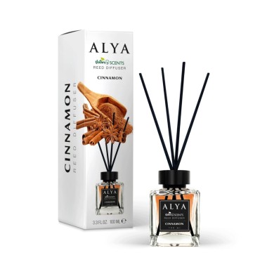 ALYA NATURE'S SCENTS ΑΡΩΜΑΤΙΚΟ ΧΩΡΟΥ ΜΕ ΣΤΙΚ 100ML CINNAMON ALYA NATURE'S SCENTS ΑΡΩΜΑΤΙΚΟ ΧΩΡΟΥ ΜΕ ΣΤΙΚ 100ML CINNAMON