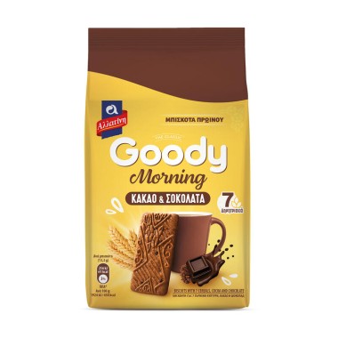 ΑΛΛΑΤΙΝΗ ΜΠΙΣΚΟΤΑ GOODY MORNING 160GR ΚΑΚΑΟ & ΣΟΚΟΛΑΤΑ ΑΛΛΑΤΙΝΗ ΜΠΙΣΚΟΤΑ GOODY MORNING 160GR ΚΑΚΑΟ & ΣΟΚΟΛΑΤΑ