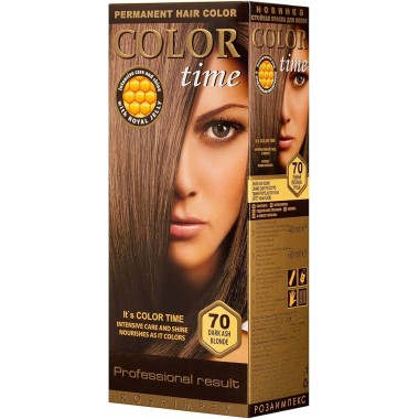 COLOR TIME ΣΕΤ ΒΑΦΗ ΜΑΛΛΙΩΝ Ν.70 ΞΑΝΘΟ ΣΑΝΤΡΕ ΣΚΟΥΡΟ 115ml COLOR TIME ΣΕΤ ΒΑΦΗ ΜΑΛΛΙΩΝ Ν.70 ΞΑΝΘΟ ΣΑΝΤΡΕ ΣΚΟΥΡΟ 115ml