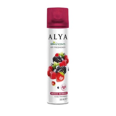 ALYA ΑΡΩΜΑΤΙΚΟ ΧΩΡΟΥ SPRAY AEROSOL 300ml MIXED BERRIES ALYA ΑΡΩΜΑΤΙΚΟ ΧΩΡΟΥ SPRAY AEROSOL 300ml MIXED BERRIES