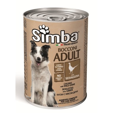SIMBA DOG ΚΟΝΣΕΡΒΑ 415gr ΚΥΝΗΓΙ SIMBA DOG ΚΟΝΣΕΡΒΑ 415gr ΚΥΝΗΓΙ