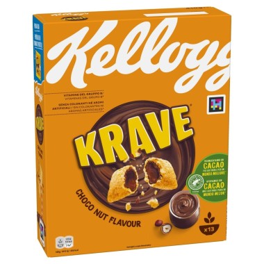 KELLOGG'S ΔΗΜΗΤΡΙΑΚΑ KRAVE CHOCO NUT FLAVOUR 410GR KELLOGG'S ΔΗΜΗΤΡΙΑΚΑ KRAVE CHOCO NUT FLAVOUR 410GR