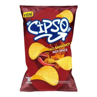 CIPSO CHIPS ΓΕΥΣΗ HOT SPICE 100GR CIPSO CHIPS ΓΕΥΣΗ HOT SPICE 100GR
