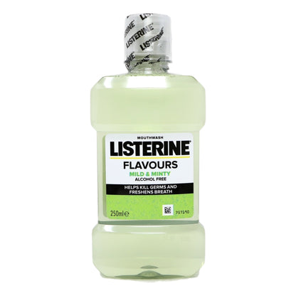 LISTERINE ΣΤΟΜΑΤΙΚΟ ΔΙΑΛΥΜΑ 250ml MILD & MINTY