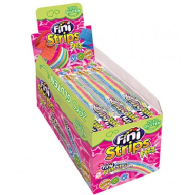 FINI ΖΑΧΑΡΩΤΑ 125ΤΕΜ SOUR STRIPS (ΓΛΩΣΣΕΣ) FIZZ FINI ΖΑΧΑΡΩΤΑ 125ΤΕΜ SOUR STRIPS (ΓΛΩΣΣΕΣ) FIZZ