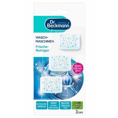 DR.BECKMANN 3 ΤΑΜΠΛΕΤΕΣ ΚΑΘΑΡΙΣΜΟΥ ΠΛΥΝΤΗΡΙΟΥ ΡΟΥΧΩΝ