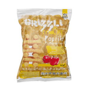 GRIZZLI ΣΝΑΚ ΚΑΛΑΜΠΟΚΙΟΥ ΜΕ ΓΕΥΣΗ ΠΑΠΡΙΚΑ 40gr