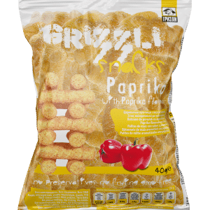 GRIZZLI ΣΝΑΚ ΚΑΛΑΜΠΟΚΙΟΥ ΜΕ ΓΕΥΣΗ ΠΑΠΡΙΚΑ 40gr GRIZZLI ΣΝΑΚ ΚΑΛΑΜΠΟΚΙΟΥ ΜΕ ΓΕΥΣΗ ΠΑΠΡΙΚΑ 40gr