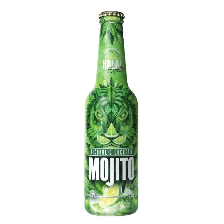 HOLA ΚΟΚΤΕΙΛ ΜΕ ΑΛΚΟΟΛ MOJITO 330ML (ΓΥΑΛΙΝΟ)