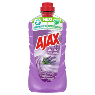 AJAX ΥΓΡΟ ΚΑΘΑΡΙΣΤΙΚΟ 1lt ULTRA ΛΕΒΑΝΤΑ (ΜΩΒ) AJAX ΥΓΡΟ ΚΑΘΑΡΙΣΤΙΚΟ 1lt ULTRA ΛΕΒΑΝΤΑ (ΜΩΒ)
